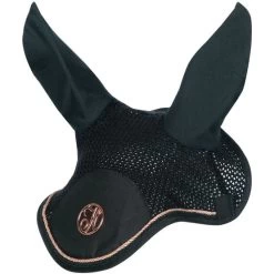 Harry's Horse Fliegenhaube Badge Rosegold Weiß -Geschaft Fur Pferdebedarf hh 31300013 zwart.372a9e