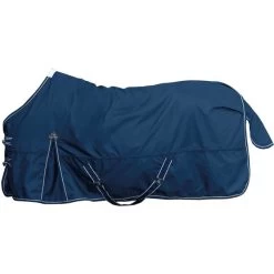 HKM Outdoordecke Premium 1680D 200g Nylon Fütterung Dunkelblau