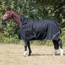 HKM Decken High Neck Innsbruck Glatte Ausführung Schwarz -Geschaft Fur Pferdebedarf hkm innsbruck.688f43