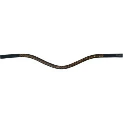 Horka Stirnriemen Colori Schwarzes Leder Weiß -Geschaft Fur Pferdebedarf horka 180143 0000 0098.750b16 1