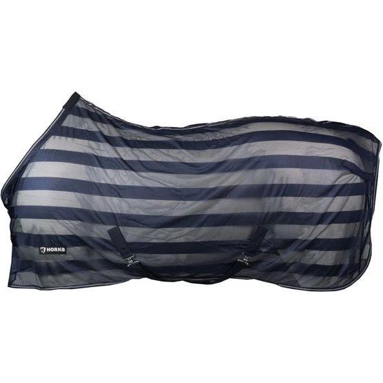 Horka Fliegendecke Mit Streifen Weiß 4 Horka Fliegendecke Mit Streifen Weiß – Bild 2