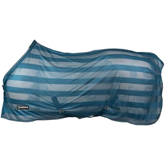 Horka Fliegendecke Mit Streifen Weiß 5 Horka Fliegendecke Mit Streifen Weiß – Bild 3