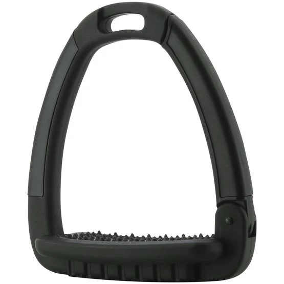 Horsena Sicherheits Steigbügel Schwarz 12cm 5 Horsena Sicherheits Steigbügel Schwarz 12cm – Bild 3