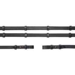 Schockemöhle Zügel Gummi Mit Stops Rose/Gold Warmblut