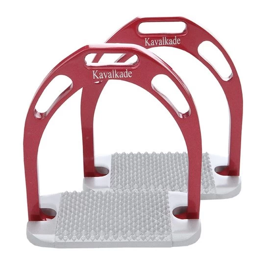 Kavalkade Steigbügel Alu Rot 3 Kavalkade Steigbügel Alu Rot