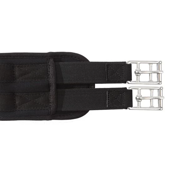 Kavalkade Sattelgurt Memory Foam Elastisch Schwarz 4 Kavalkade Sattelgurt Memory Foam Elastisch Schwarz – Bild 2