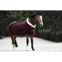 Kentucky Horsewear Kentucky Abschwitzdecke Show Fleece Heavy Bordeaux