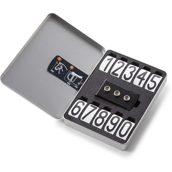 Kettner Quality Products Zaum Zahlen Kettner Clip Set Schwarz 3 Kettner Quality Products Zaum Zahlen Kettner Clip Set Schwarz