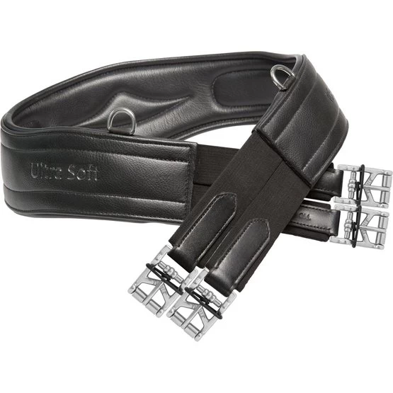 Kieffer Sattelgurt Ultrasoft Schwarz 3 Kieffer Sattelgurt Ultrasoft Schwarz