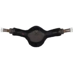 LeMieux Sattelgurtschoner ProLambs Natural L -Geschaft Fur Pferdebedarf lmx lambswool anatomic stud guard cover long black.25d001