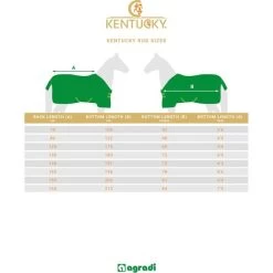 Kentucky Horsewear Kentucky Towel Rug -Geschaft Fur Pferdebedarf maattabellen rugsizes kentucky.88adcb