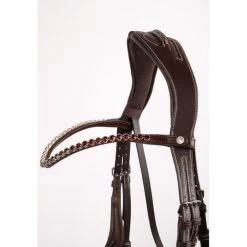 Montar Stirnriemen Grau Crystal Braun -Geschaft Fur Pferdebedarf mon montar 64262 8 1.988e43