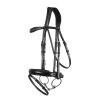Montar Trense Normandie Dressur Eco Leder Schwarz -Geschaft Fur Pferdebedarf montar 62001 4 normandie bridle.f73140