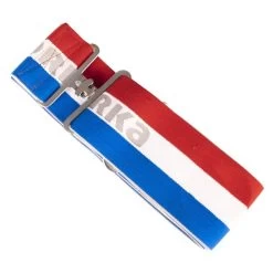 Horka Deckengurt Elastisch Rot/Weiß/Blau 2m