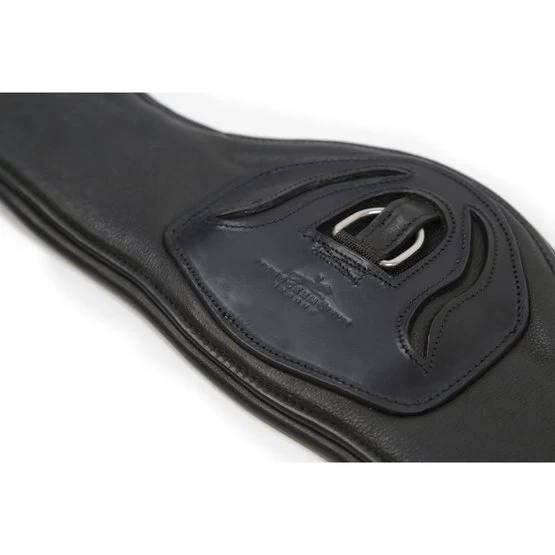 Schockemöhle Dressurgurt Pittsburgh Schwarz/Silber 4 Schockemöhle Dressurgurt Pittsburgh Schwarz/Silber – Bild 2