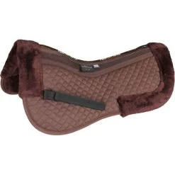 Performance Sattelunterleger Komplett Gefüttert Schwarz -Geschaft Fur Pferdebedarf shires 5292 brown.cd3a29