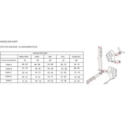 Shires Graasmasker Shires DELUXE Comfort Schwarz -Geschaft Fur Pferdebedarf shires muzzle size chart.b981a6