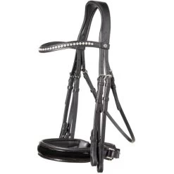 Trust Mexikanische Trense Oslo Schwarz/Silber