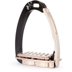 Tech Stirrups Steigbügel Venice Plus EVO Roségold -Geschaft Fur Pferdebedarf tsvenice plus evo venice plus evo black rosegold.307a3f