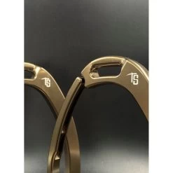 Tech Stirrups Steigbügel Venice Plus EVO Roségold -Geschaft Fur Pferdebedarf tsvenice plus evo venice plus evo brown detail.0609cf