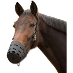 Waldhausen Grasmaske TPU EasyClean Schwarz