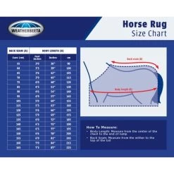 Weatherbeeta Decke Comfitec Airflow II Detack A Neck Grau/Blau/Grau -Geschaft Fur Pferdebedarf wb weatherbeeta how to measure graphic horse size chart english.25a3b4 1