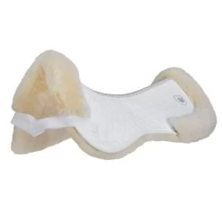 Werner Christ Sattelunterleger Standard Edging Weiß Warmblut