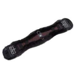 Werner Christ Dressurgurt Anatomic Mit Fell Schwarz/Anthrazit -Geschaft Fur Pferdebedarf werner 6664 77.aaab28